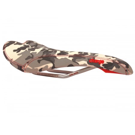 Charge Spoon Bike Seat Snow Camo