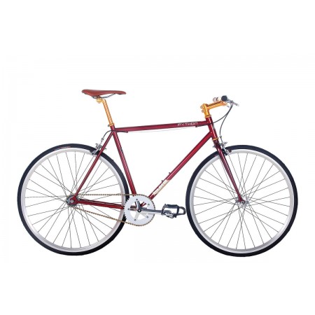 Python DUKE Single Speed / Fixie Bike - Crimson - 2018