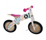 Kiddi Moto Pastel Dotty Kurve Balance Bike