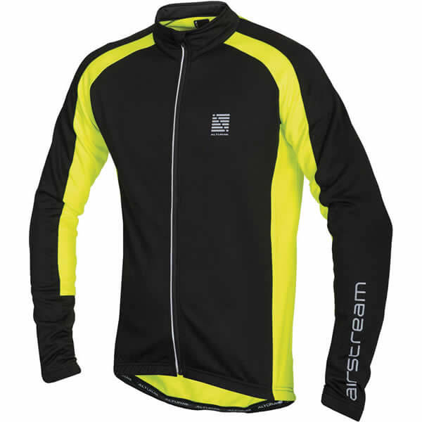 Black / Yellow Altura Long Sleeve Jersey